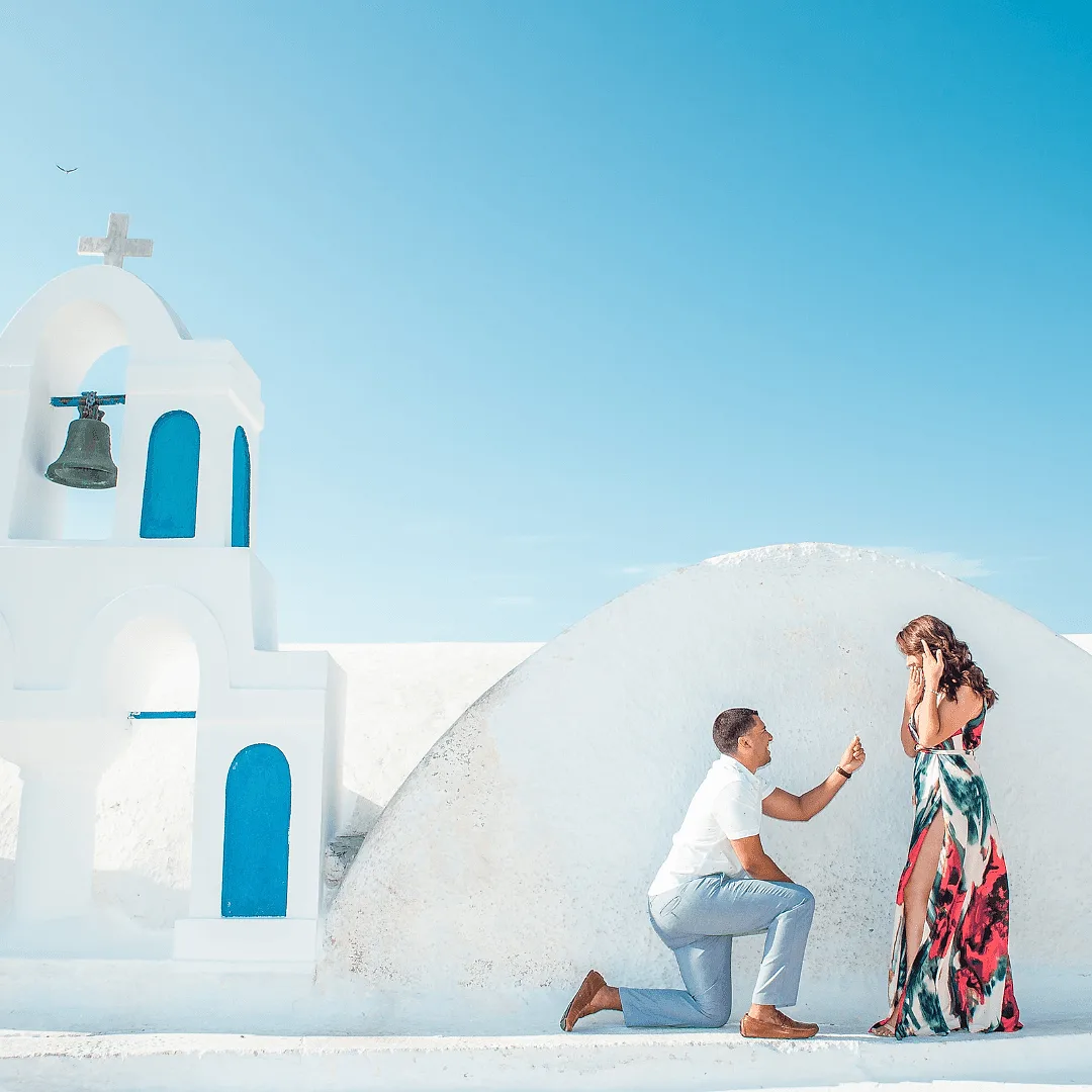 Place #3: Santorini, Greece.