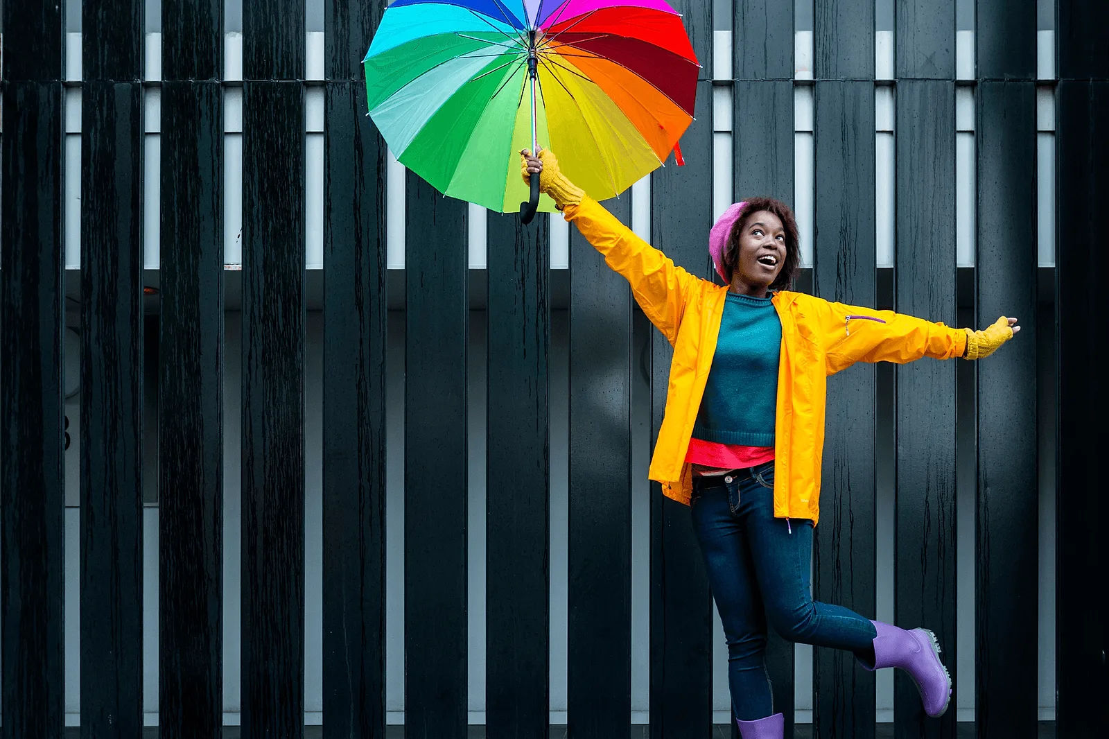 rain photoshoot