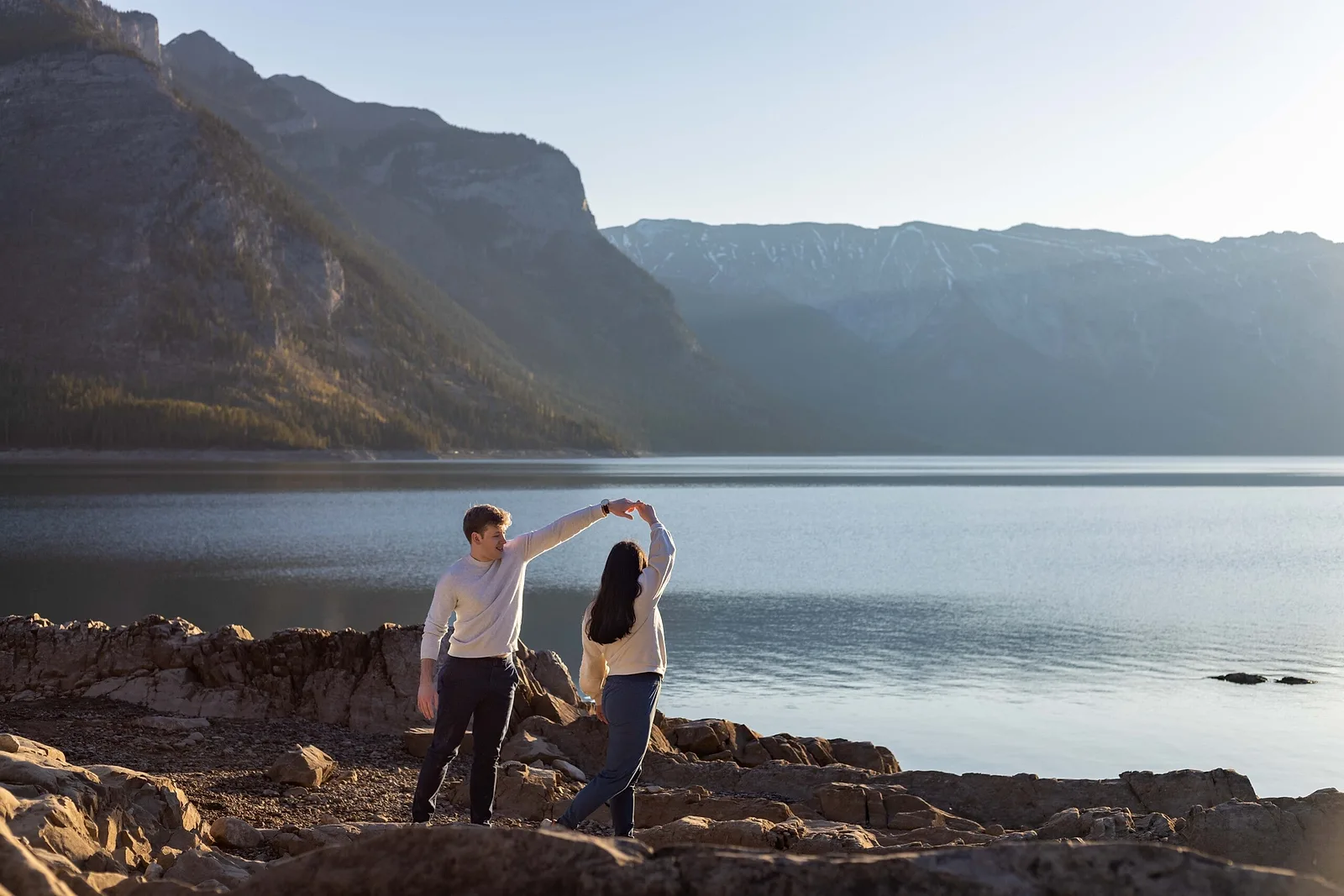 Proposal photoshoot by Solana in Banff
