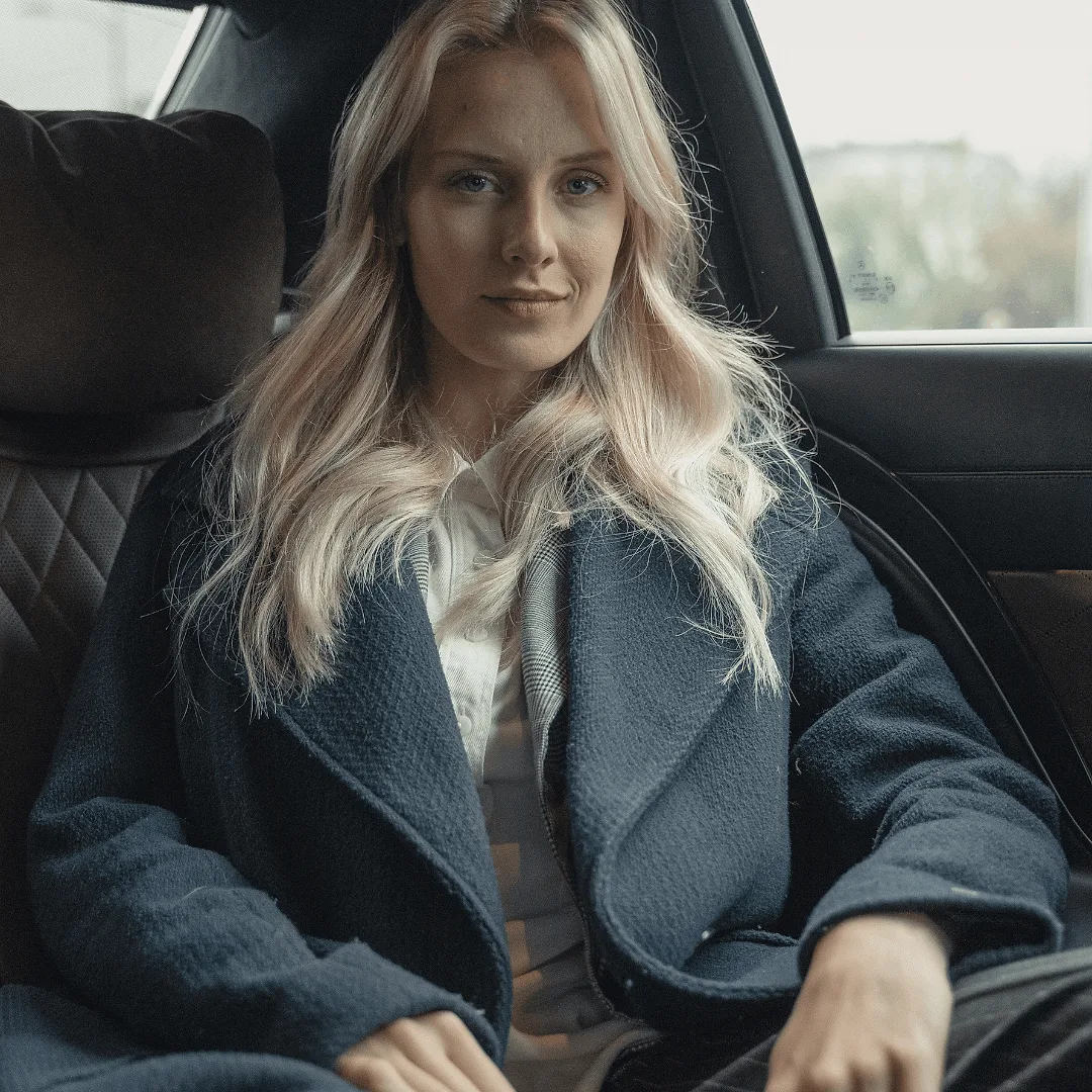 Pose #5: Reclining in the Seat.