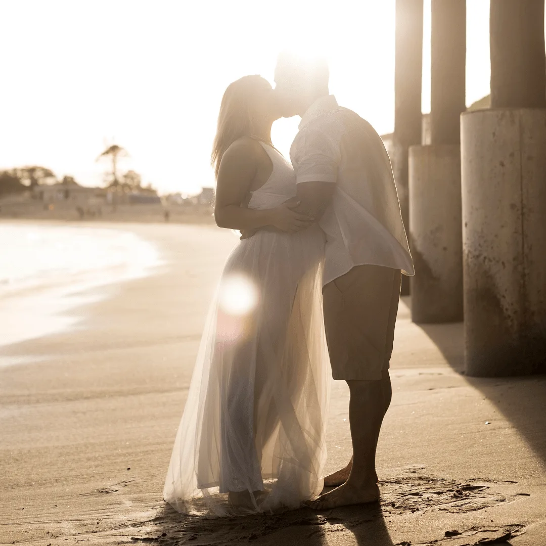Silhouette Shots at Sunset.