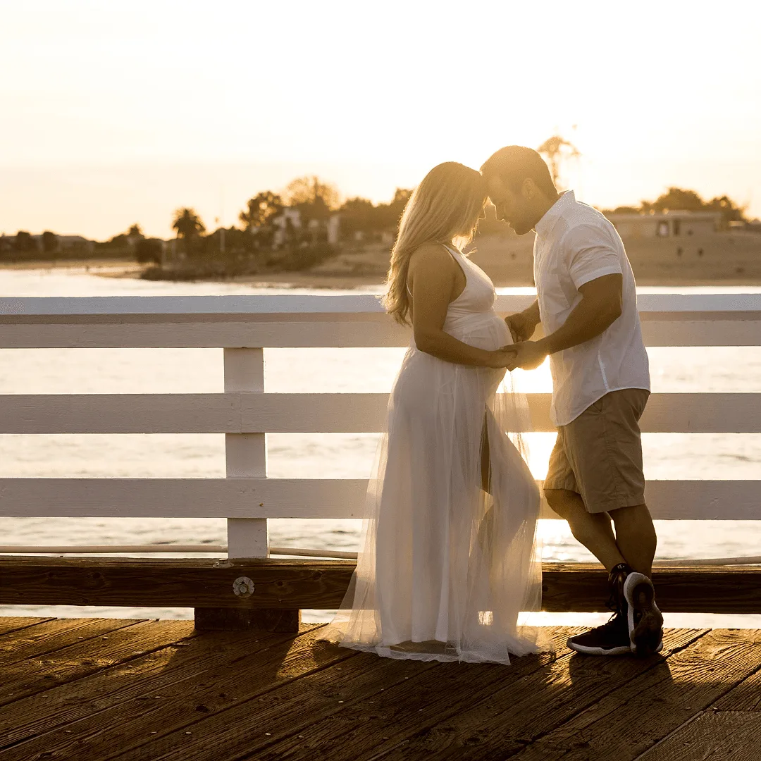 Silhouette Shots at Sunset.