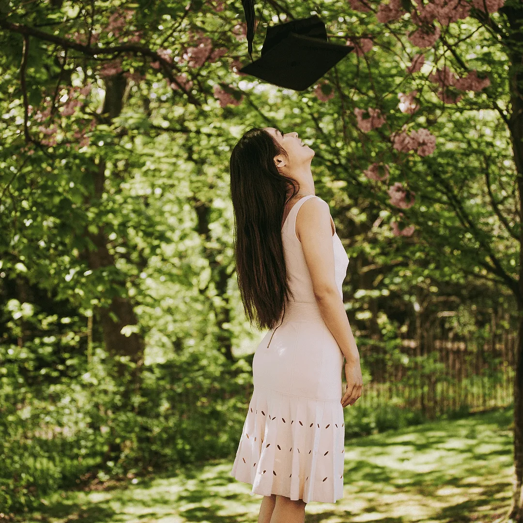 Pose #1: Cap Toss.
