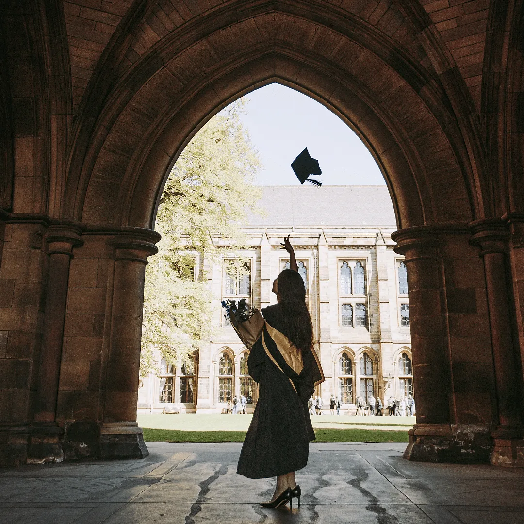 Pose #1: Cap Toss.