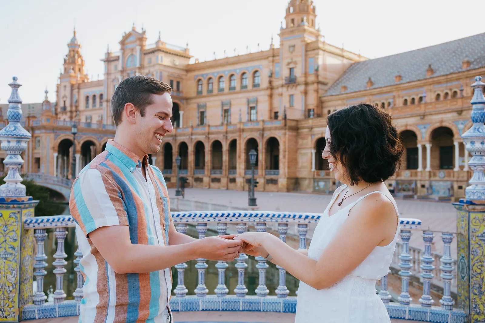 Proposal photoshoot by Hector in Seville