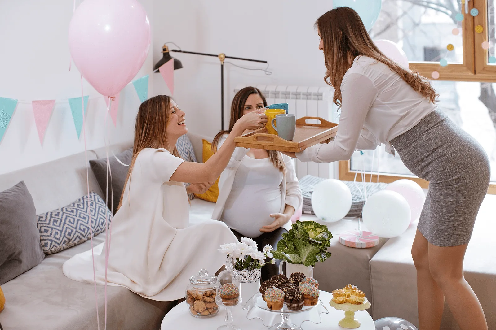 baby shower photoshoot