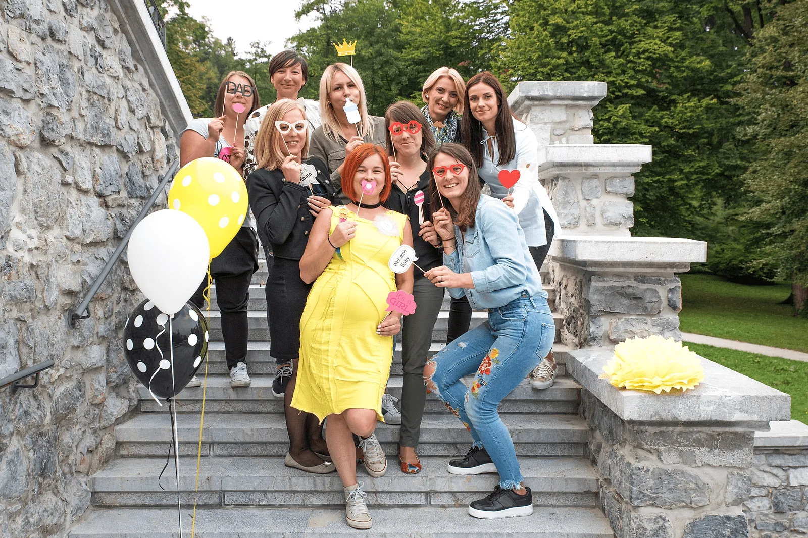 baby shower photoshoot