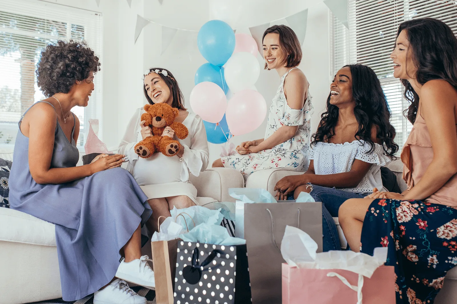 baby shower photoshoot