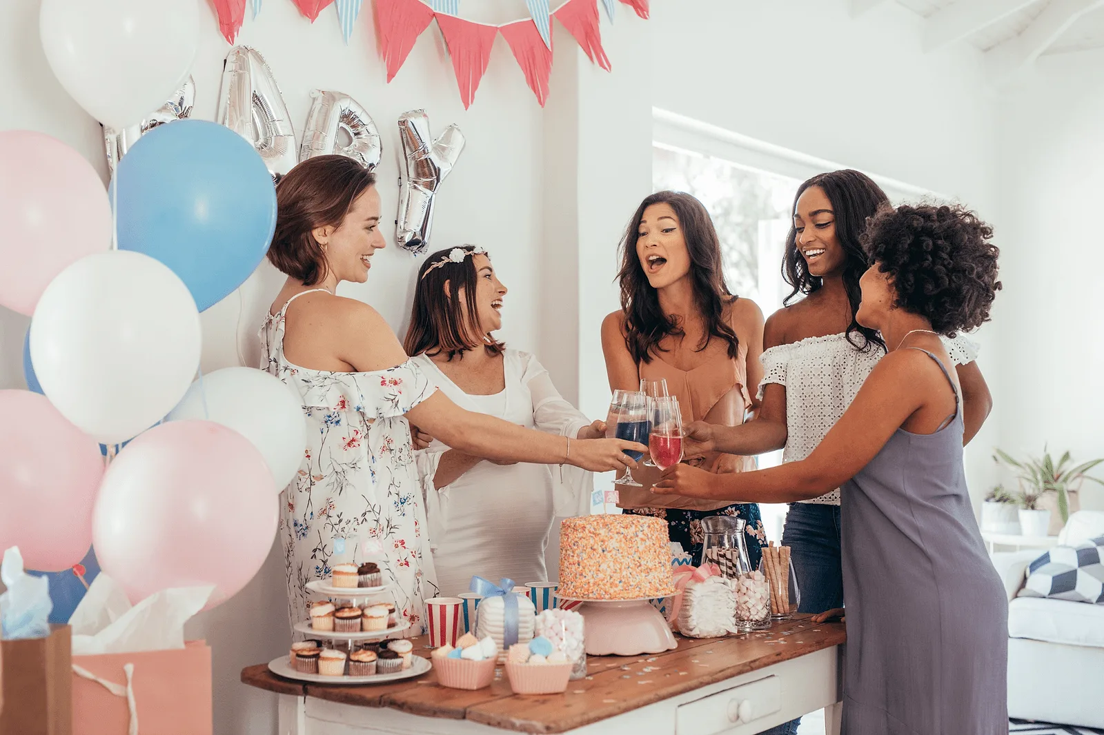 baby shower photoshoot