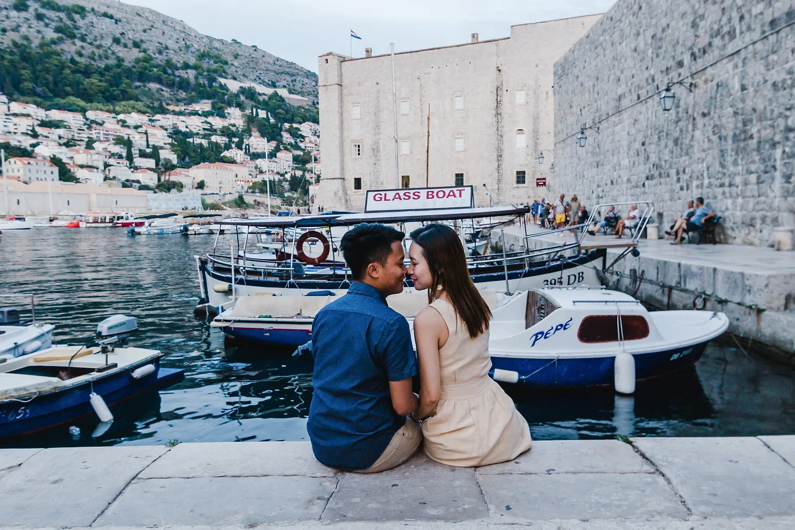 Couple photoshoot by Nino in Dubrovnik