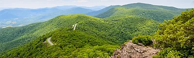 Shenandoah National Park — popular photoshoot spot in Virginia