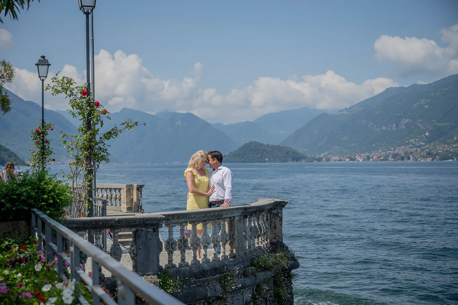 Couple photoshoot by Riccardo, Localgrapher at Lake Como