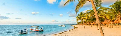Akumal Beach — popular photoshoot spot in Riviera Maya