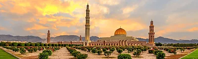 Sultan Qaboos Grand Mosque — popular photoshoot spot in Oman