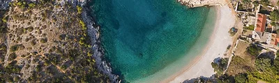 Dubovica Beach — popular photoshoot spot in Hvar
