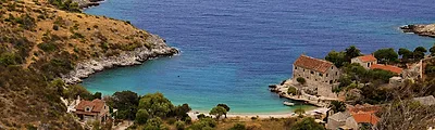 Zarace Beach — popular photoshoot spot in Hvar