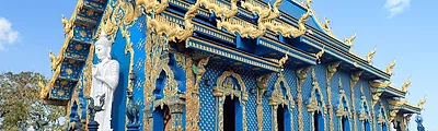 Wat Rong Suea Ten, photo spot in Thailand