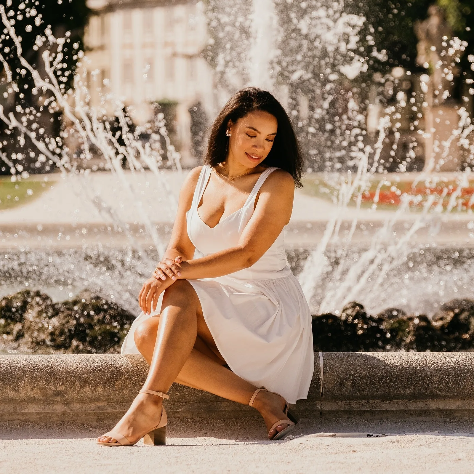 Pose #2: Fountain Grace.