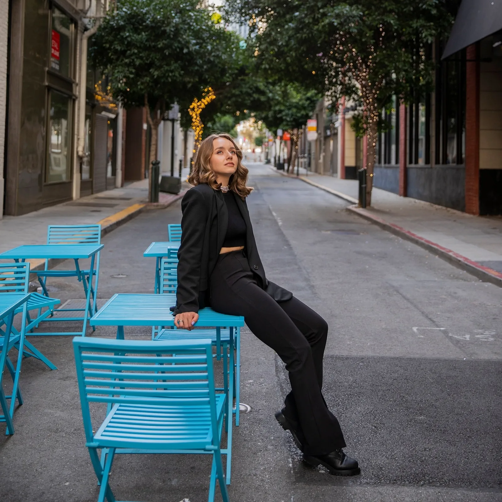 Pose #4: Urban Elegance.
