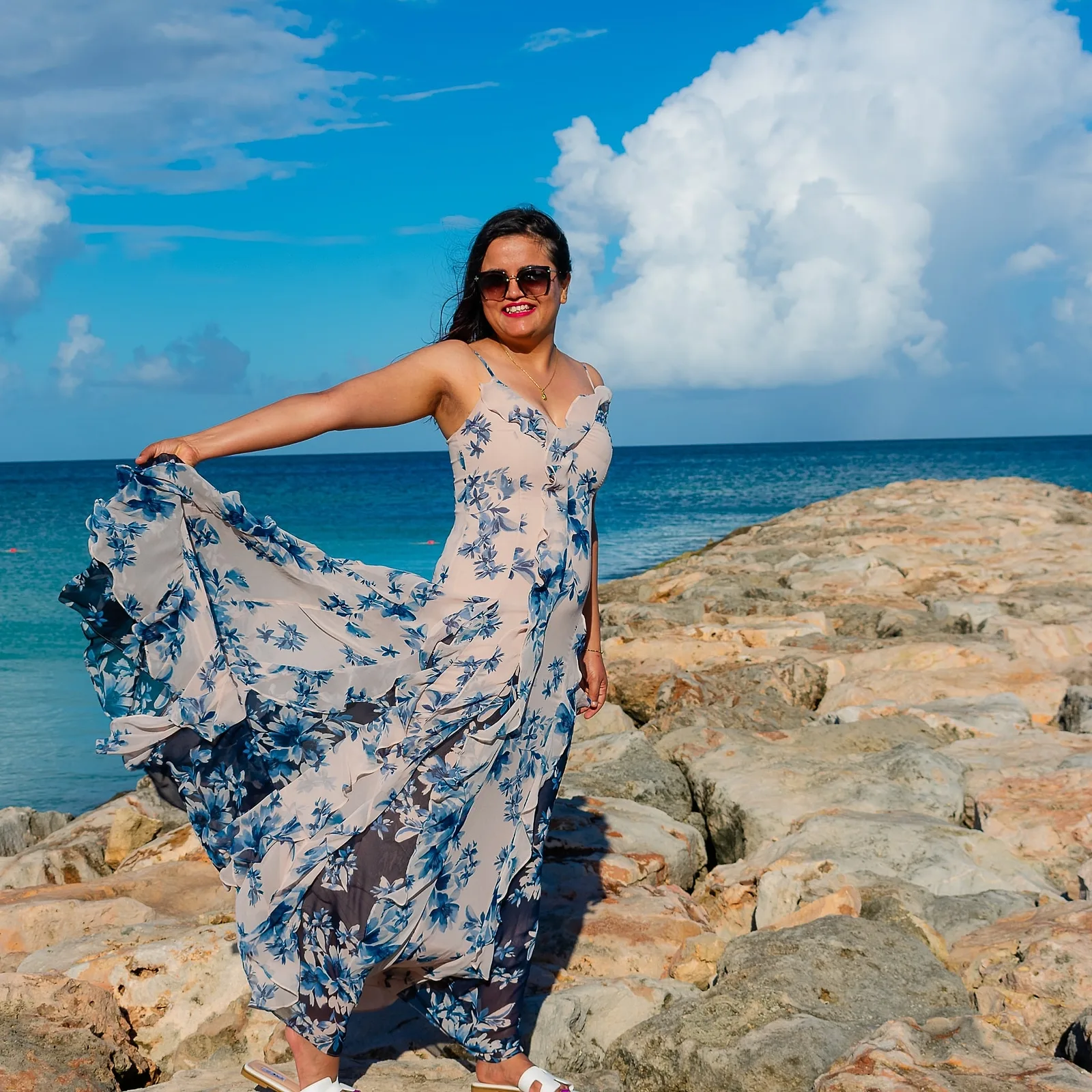 Pose #1: Ocean Breeze.