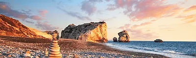 Aphrodite's Rock & Beach — popular photoshoot spot in Limassol