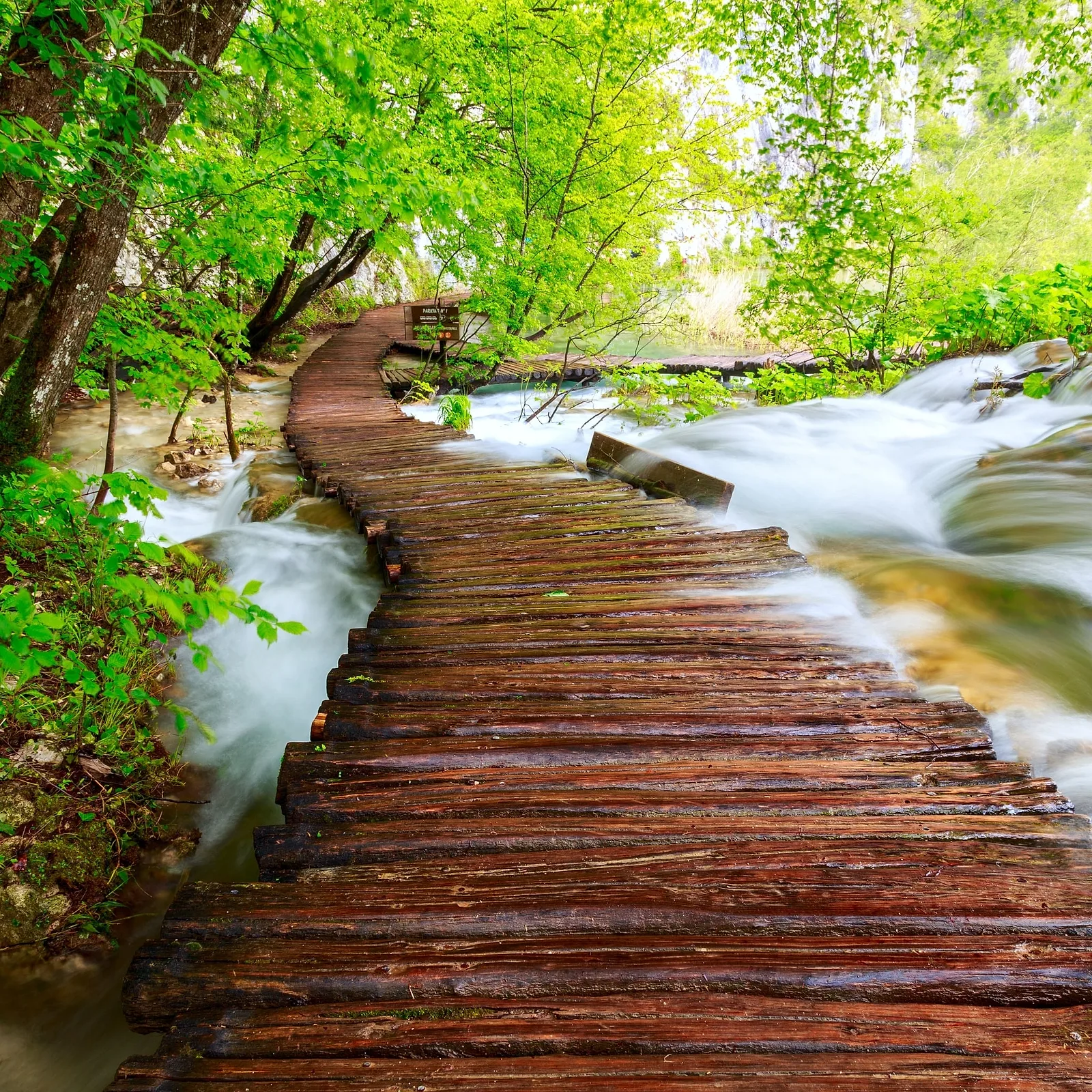 Place #4: Plitvice Lakes.