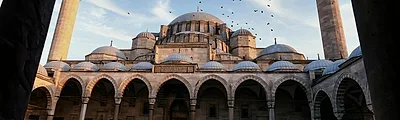 Blue Mosque Courtyard — popular photoshoot spot in Yerevan