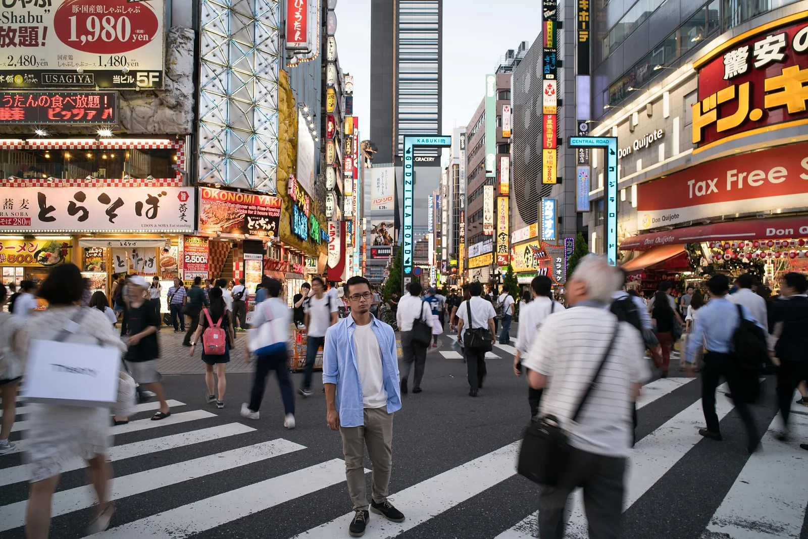 Photoshoot in Tokyo: place #1: shibuya crossing.