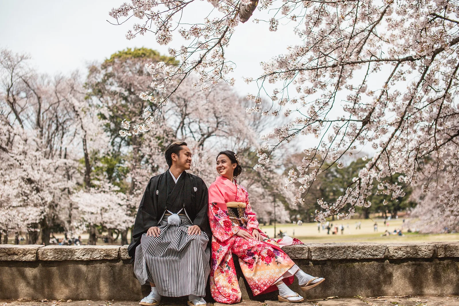 Photoshoot in Tokyo: kimono rentals.