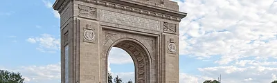 Arcul de Triumf — popular photoshoot spot in Bucharest