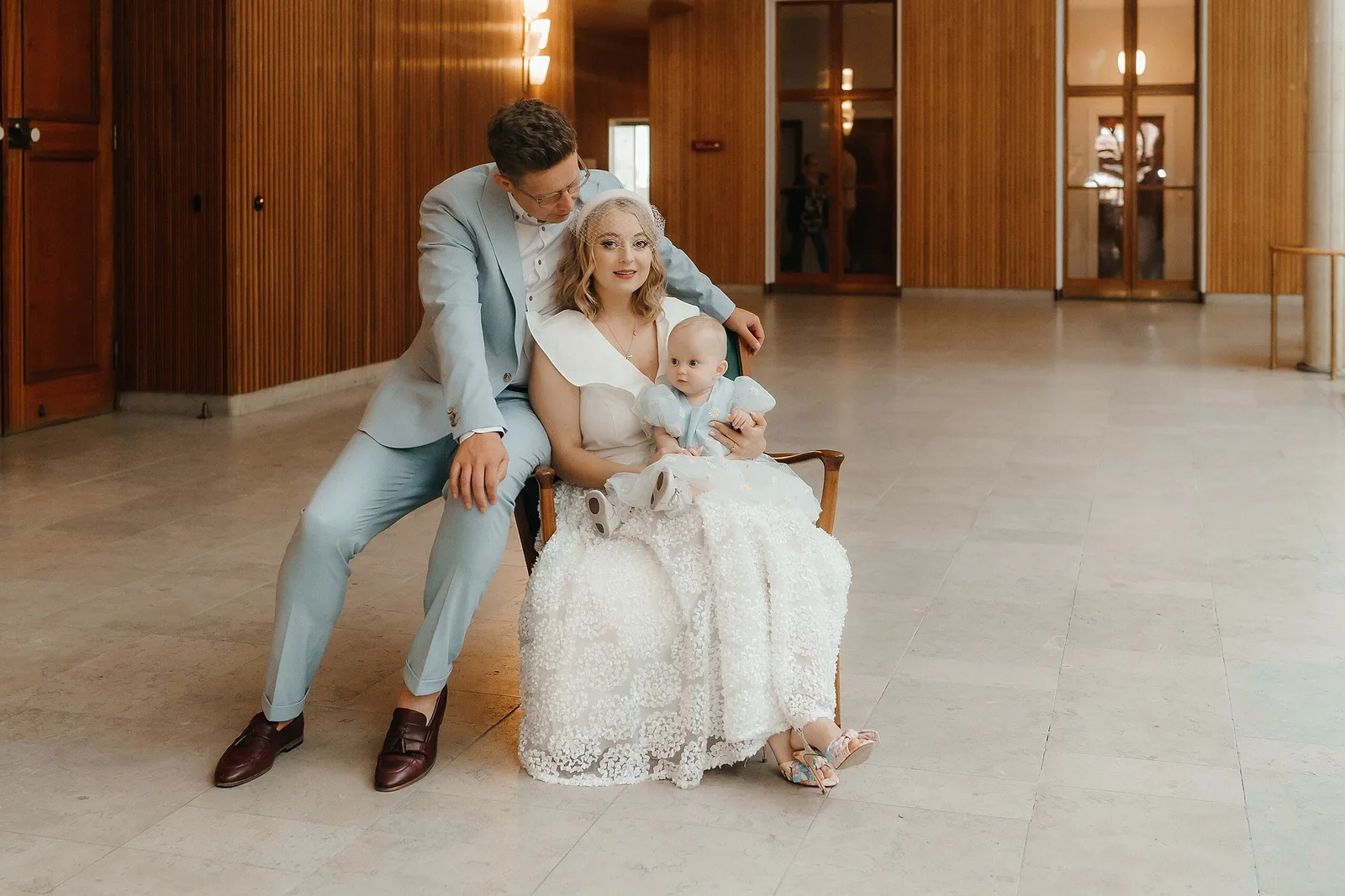 Elegant Indoor Portrait.