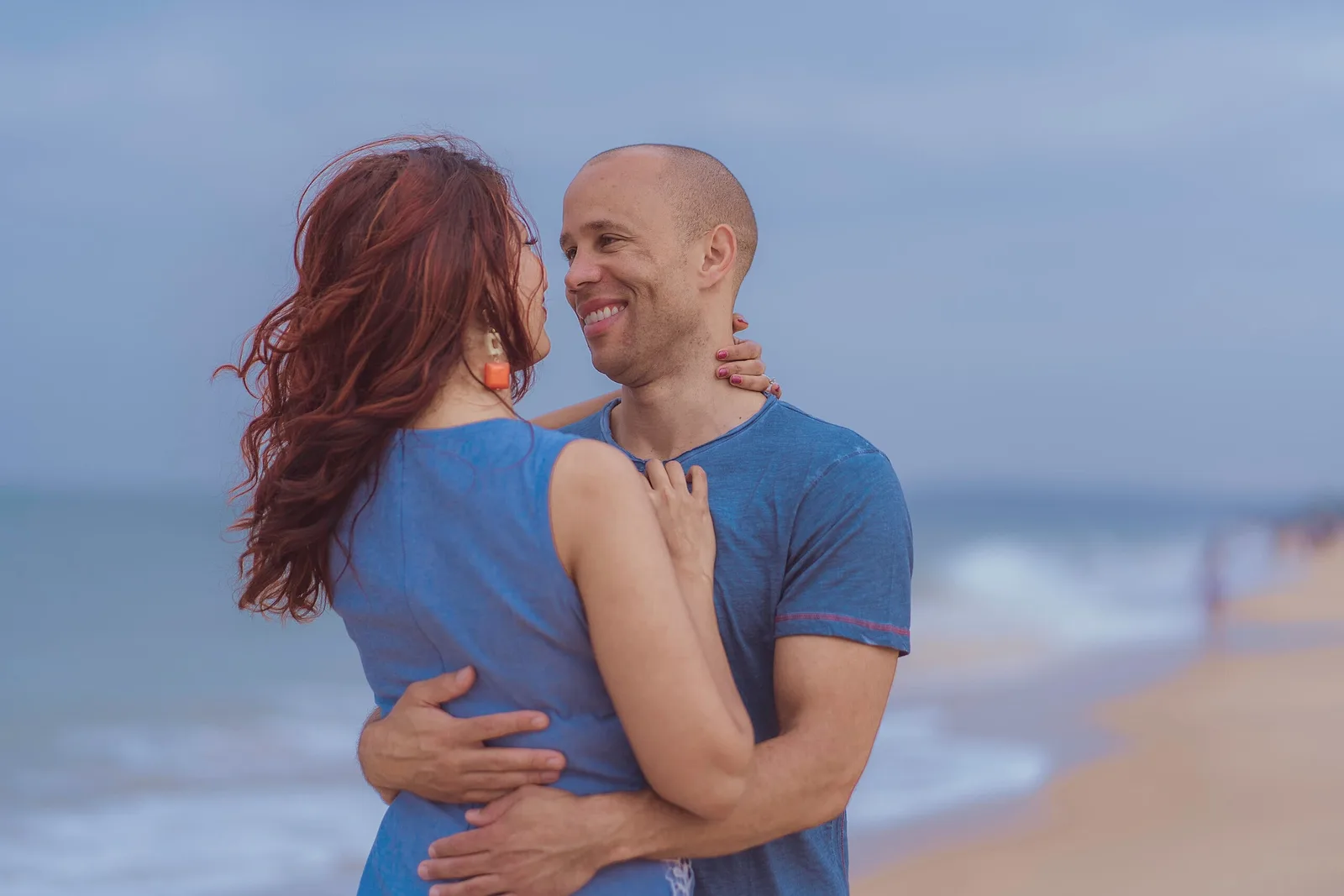 Photoshoot in North Goa: candid joy.