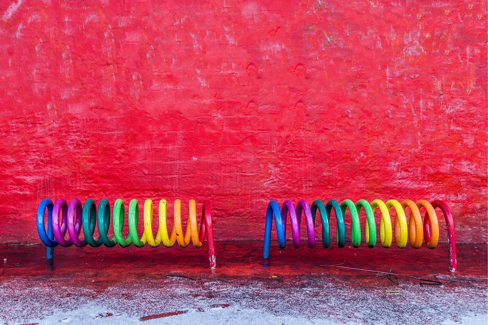 Photoshoot in Copenhagen: superkilen park.