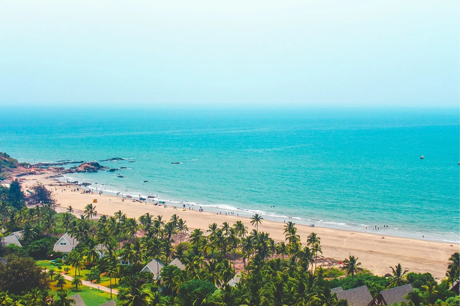 Photoshoot in North Goa: beach #3: vagator beach.