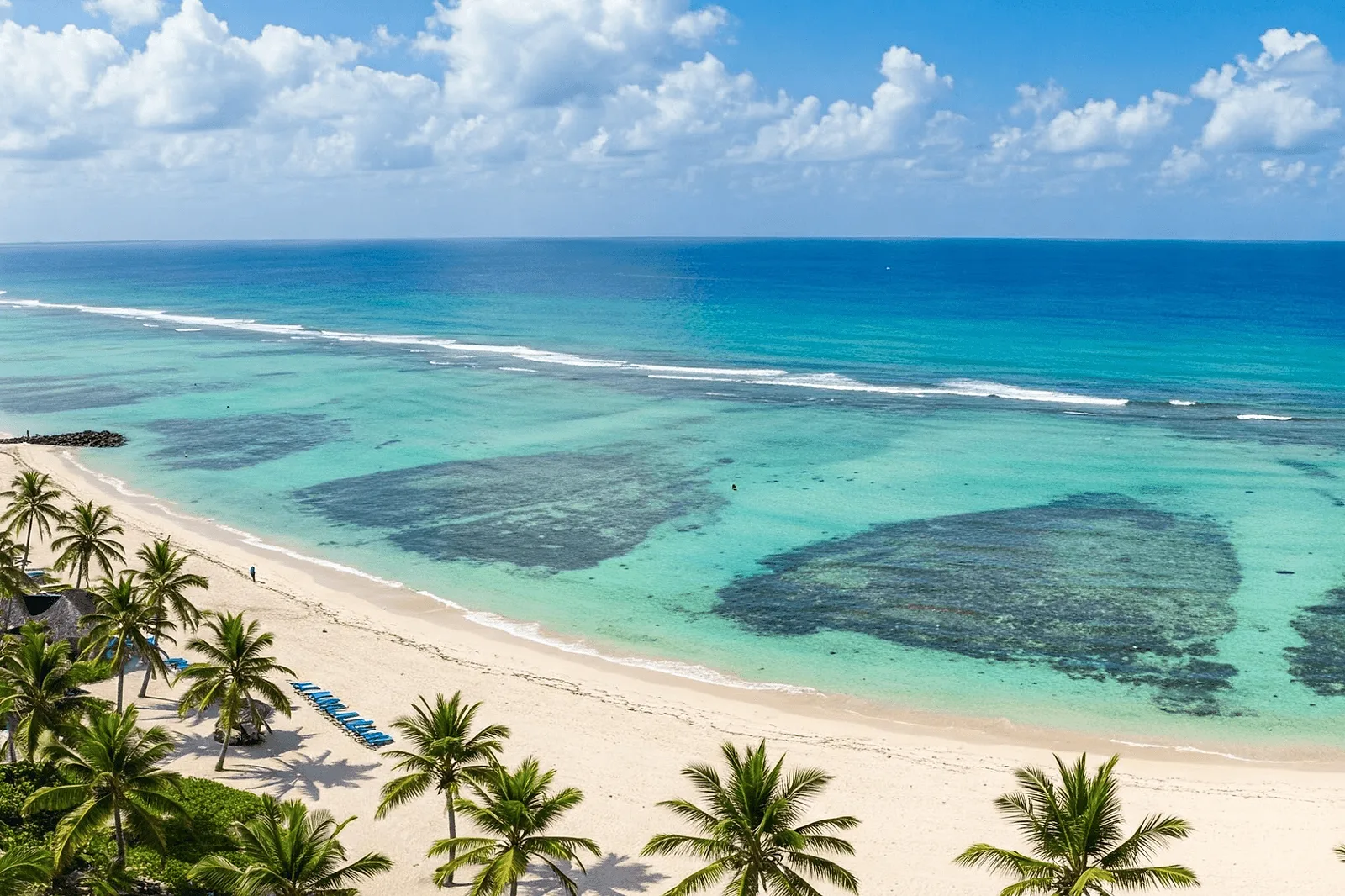 Spot #3: Diani Beach.