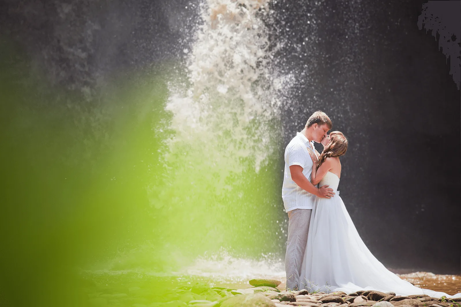 Waterfall Romance.