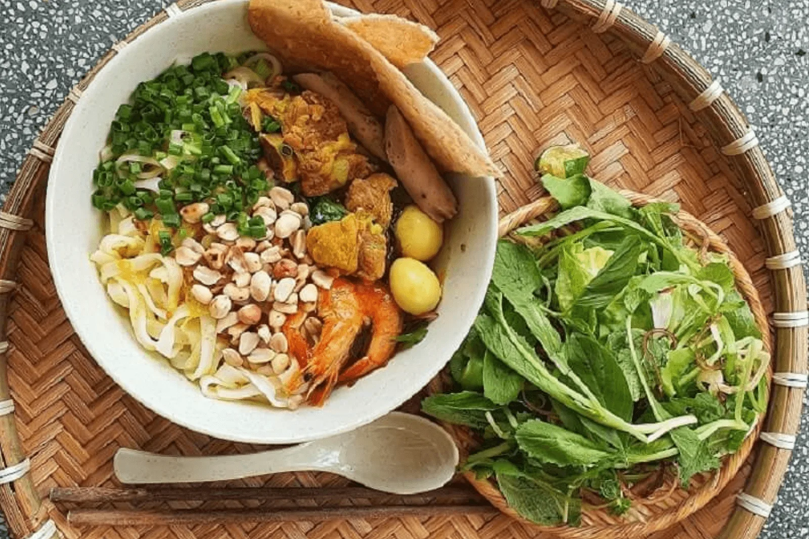 Bowls of Mì Quảng