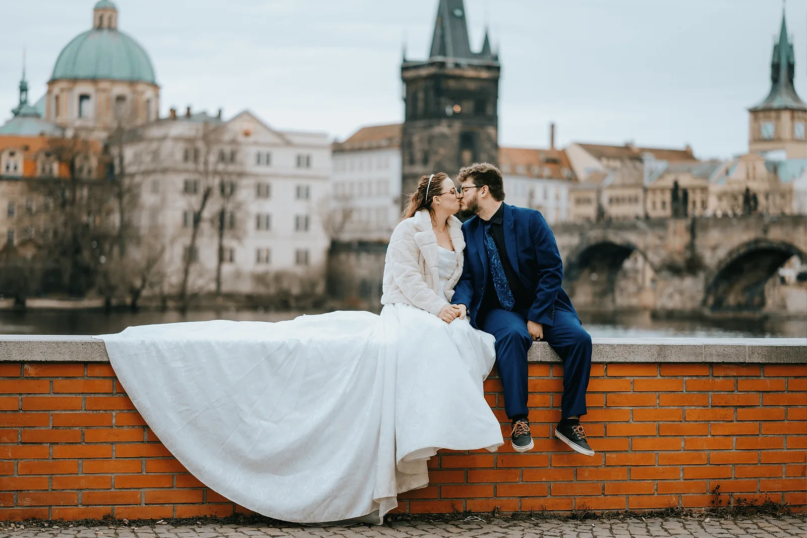 Romantic Summer in Prague, Czech Republic.