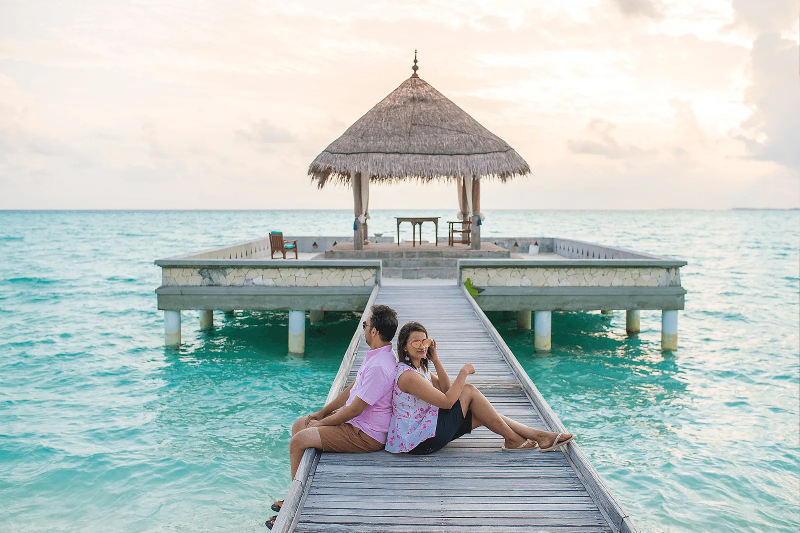 Romantic Summer in Maldives.