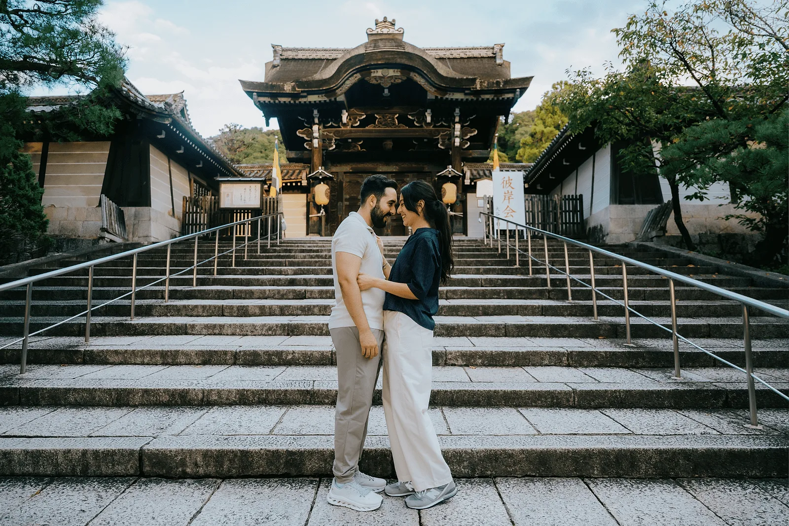 Romantic Summer in Kyoto, Japan.