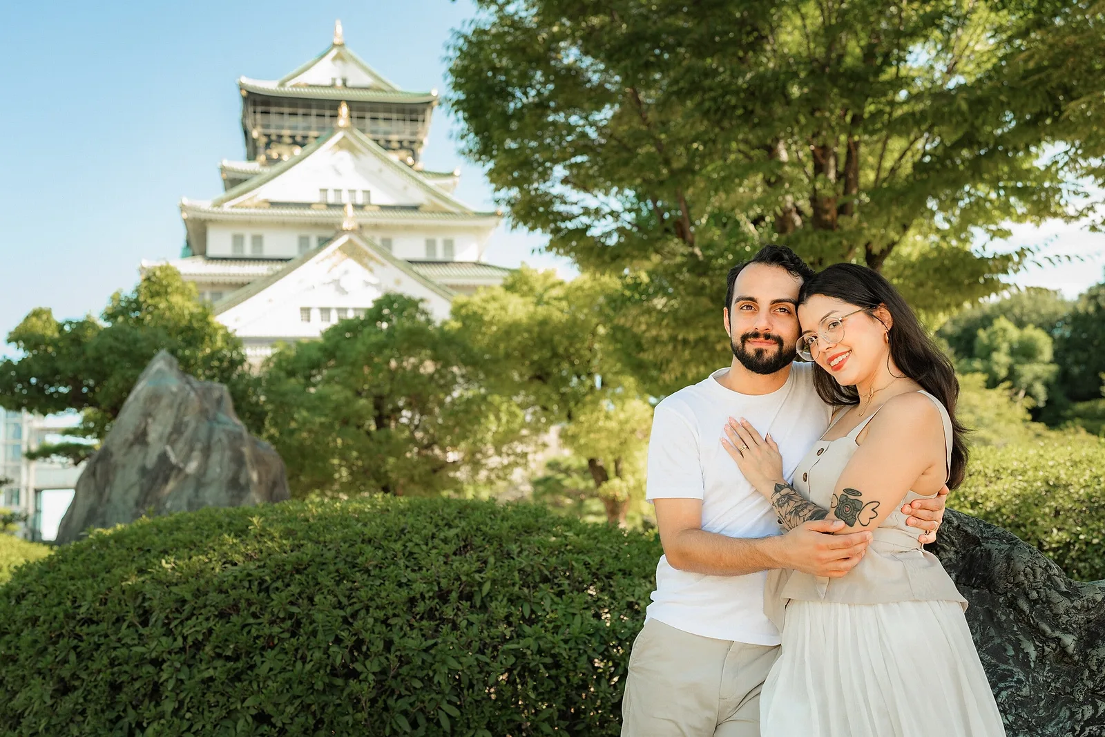 Engagement photoshoot by Daruma, Localgrapher in Osaka