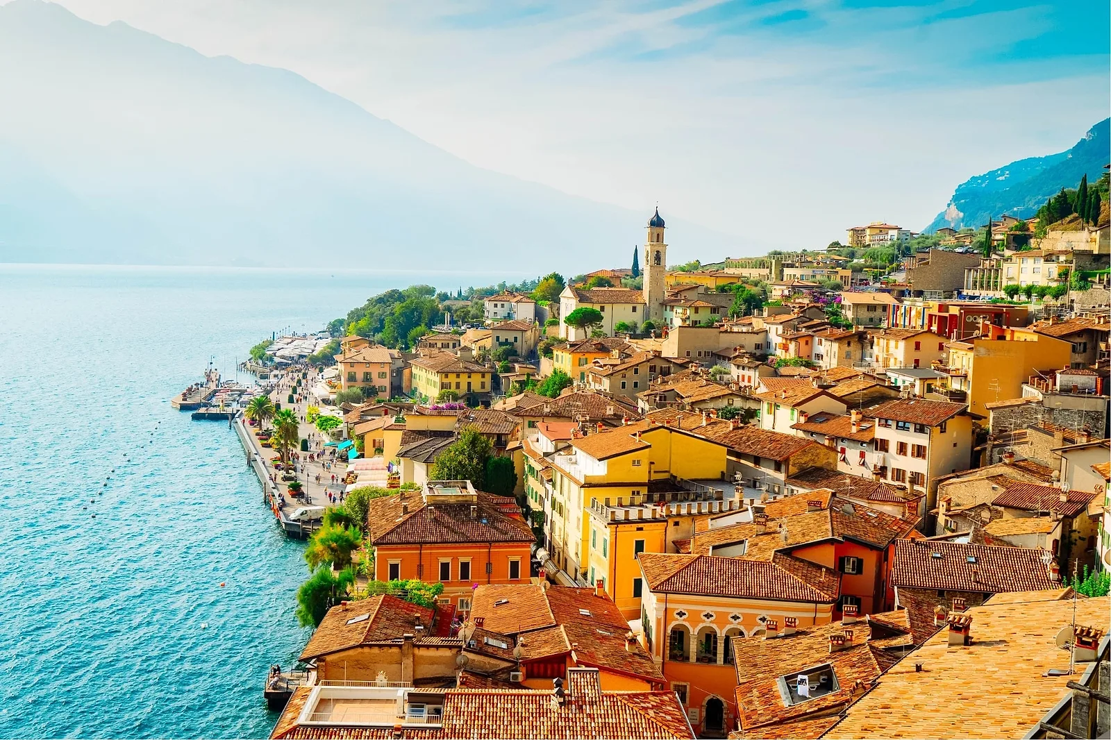 Lake Garda during day