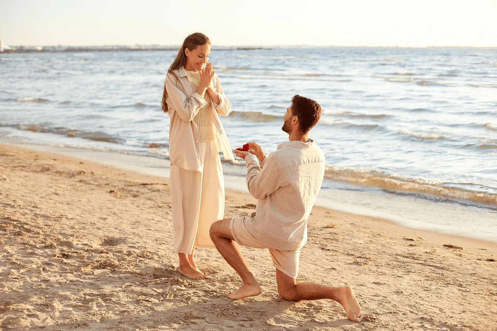 antalya photographers: secret proposal on the beach