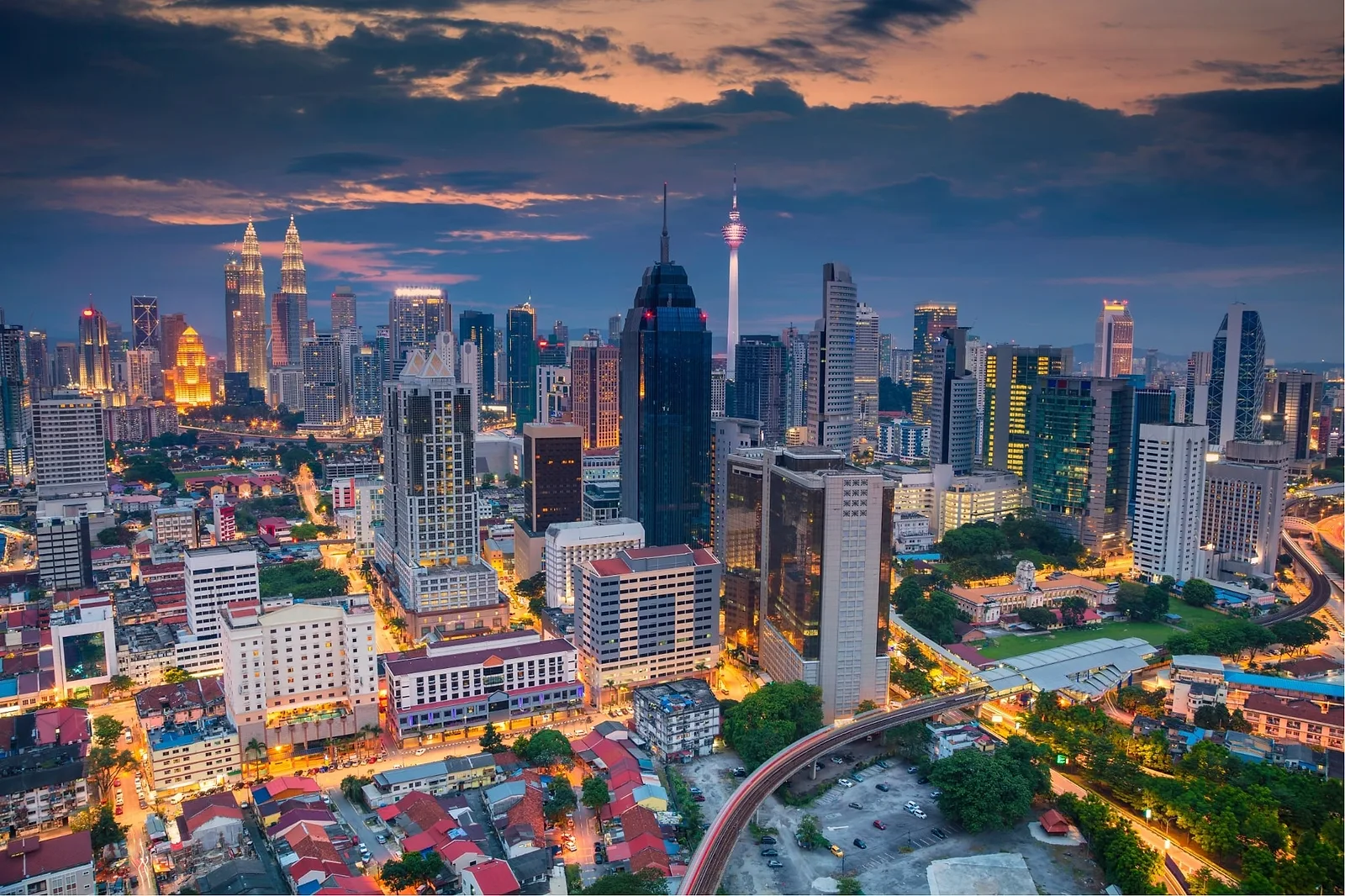 Kuala Lumpur st sunset