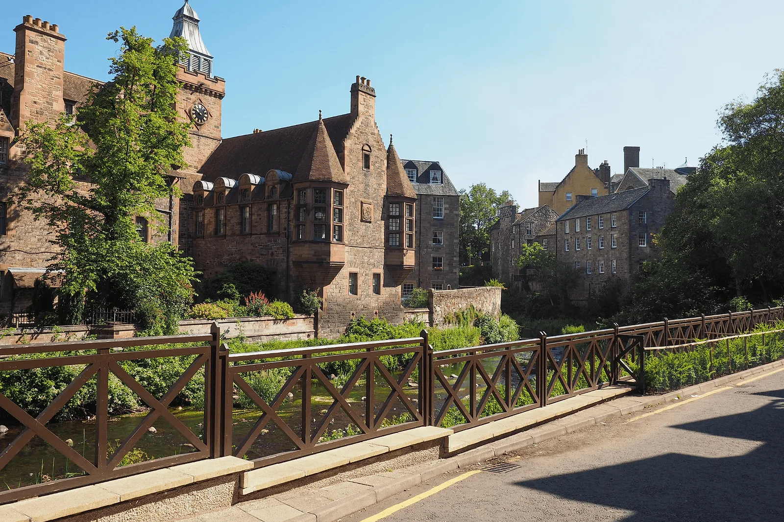 Dean Village in Edinburgh