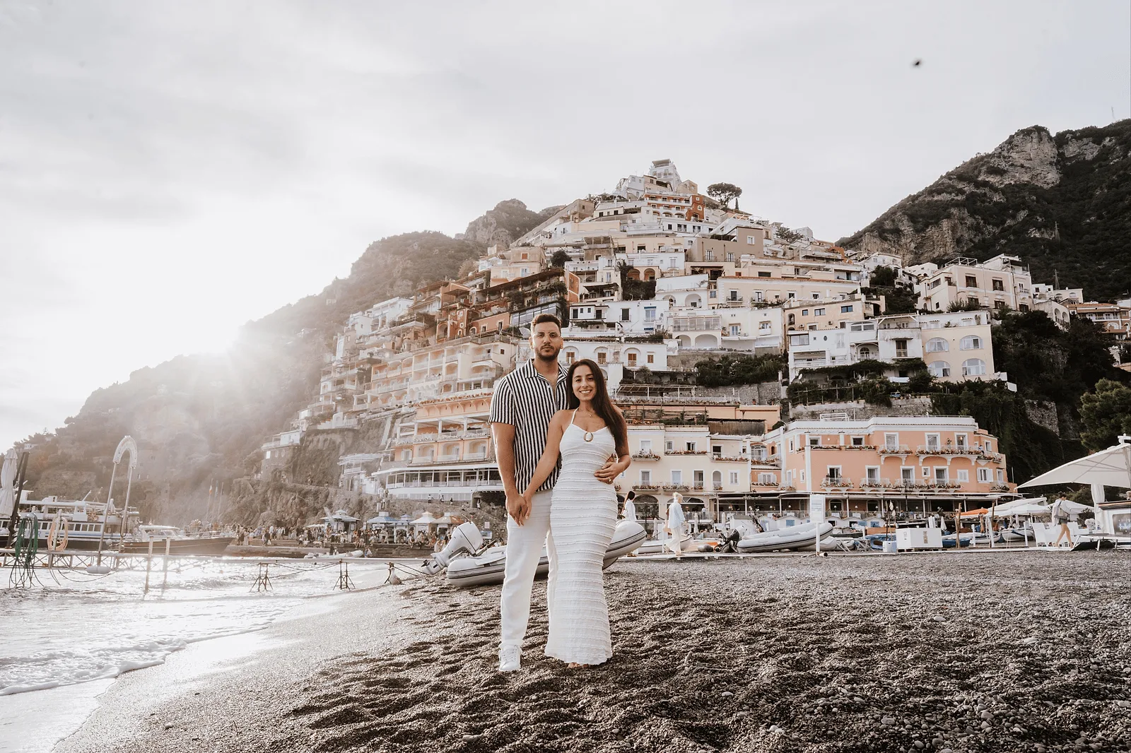 main beach in positano the perfect photo spot