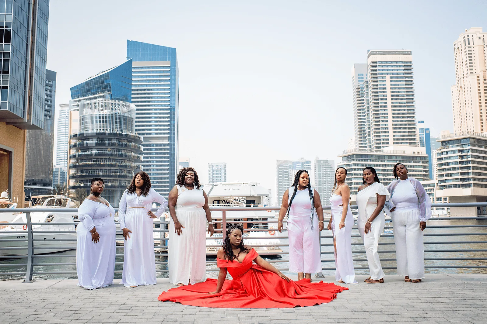 Bachelorette dubai photoshoot