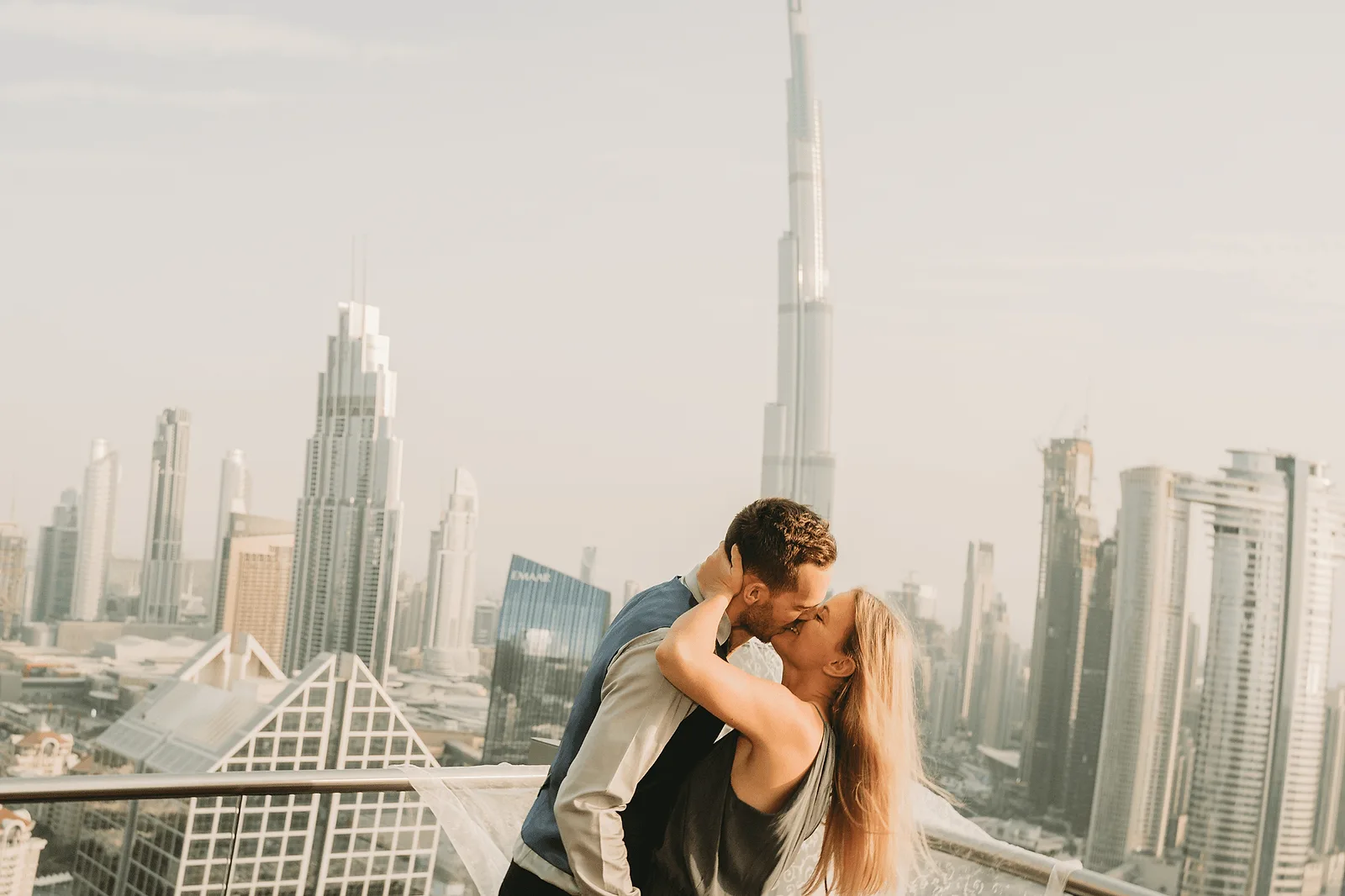 secret proposal sunset dubai photos