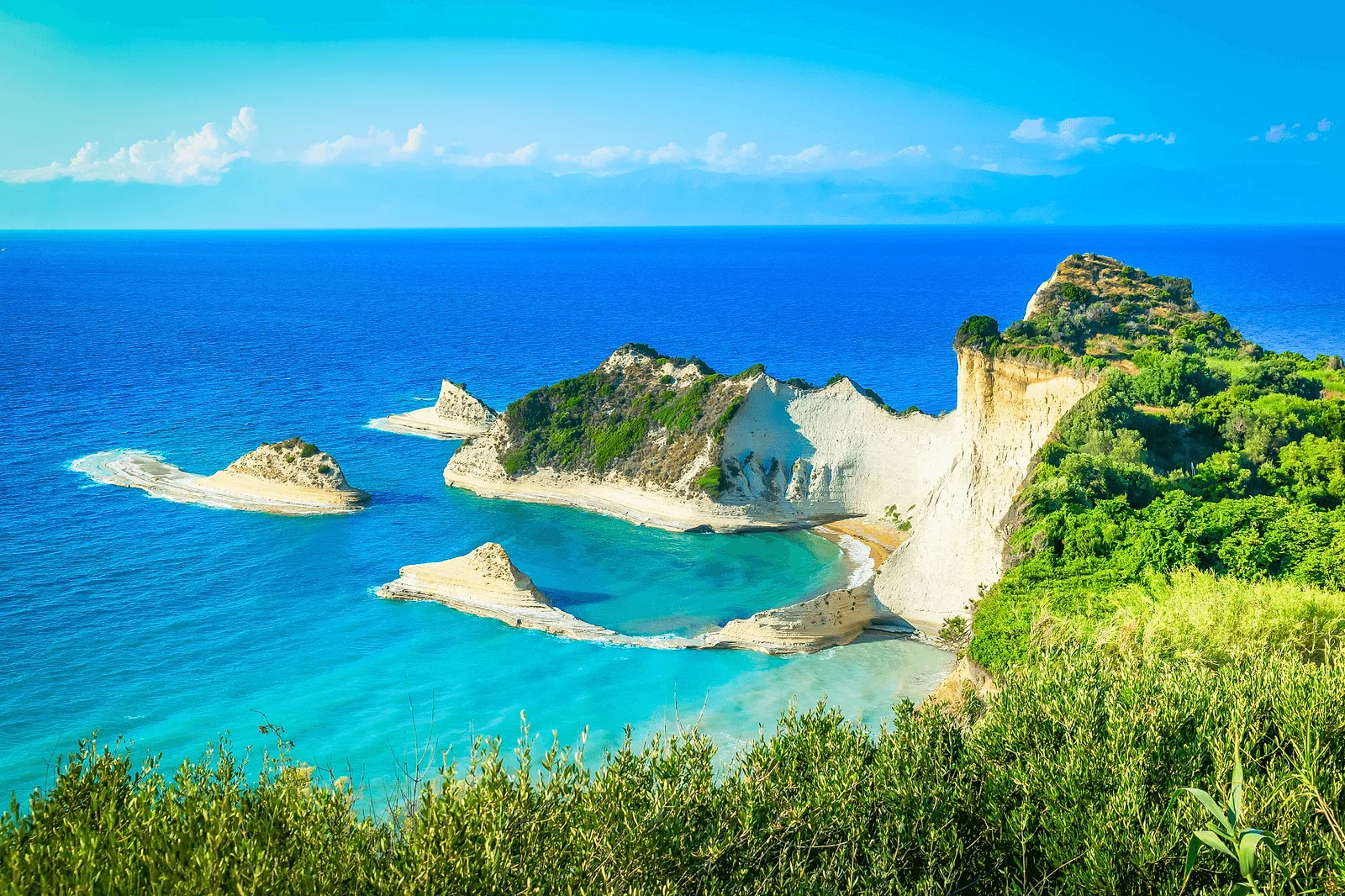 Cape Drastis, Corfu Island Greece