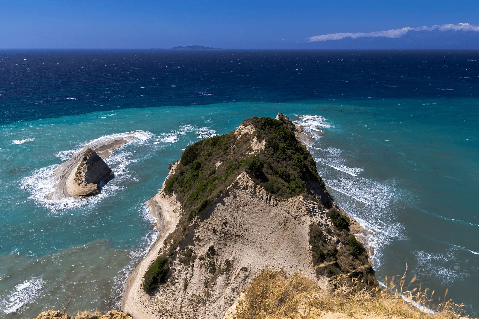 Cape Drastis Cliff Overlook, Corfu